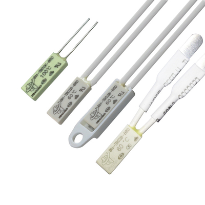 250V 5A 30-150C Bimetal Temperature Switch , Temperature Protector BH-B2D