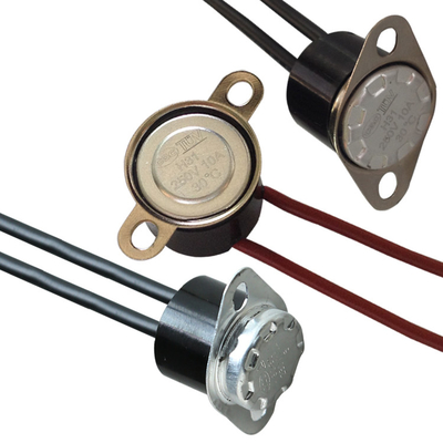 Ksd301 Snap Action Thermostat , Thermal Limited Temperature Controller Switch