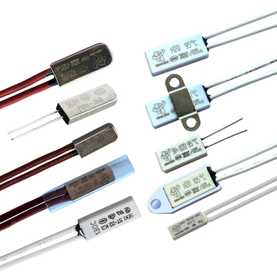 BW9700 Temperature Controller Switch , 250V 5A 10A 50-150C H20 Thermal Cutoff Fuse