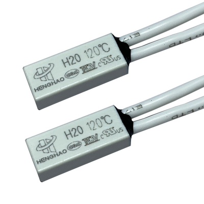 BW9700 Temperature Controller Switch , 250V 5A 10A 50-150C H20 Thermal Cutoff Fuse