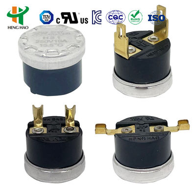 KSD301 termostat suhu dikendalikan KSD301 pengontrol suhu otomatis reset sekering termal