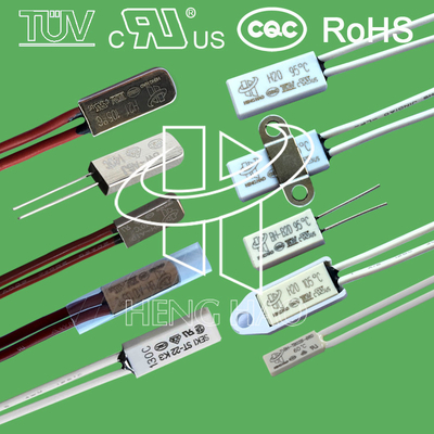 ST-22 Bimetallic Thermostat Temperature Controller ST-22 SEKI Thermostat Otomatis Reset Fuse Termal