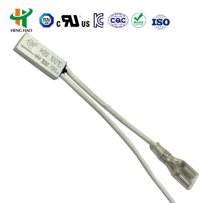 ST-22 Bimetallic Thermostat Temperature Controller ST-22 SEKI Thermostat Otomatis Reset Fuse Termal