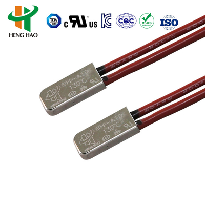 H21 Bimetal Thermostat 250V 16A 50-150C KSD9700 Fuse Termal Suhu Switch Untuk Shredder Kertas