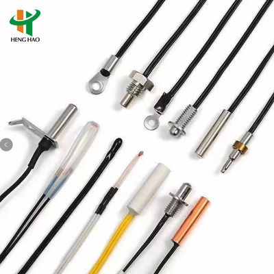 NTC Sensor Suhu Platinum Resistor Wire Harness NTC RTD Resistance Detektor Suhu Sensor Suhu