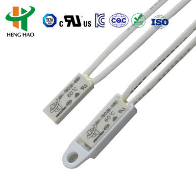 Sekering Termal Reset Otomatis Termostat dengan Perlindungan Arus Lebih dan Suhu Berlebih Biasanya Tertutup atau Biasanya Terbuka