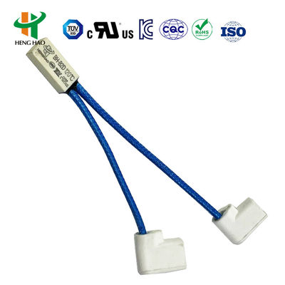 KW9700 Pengontrol Suhu Termostat KSD9700 dengan Rentang 50-150℃ Biasanya Tertutup atau Terbuka dan Casing Bakelit
