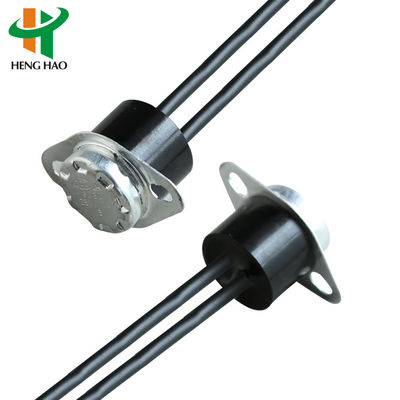 KSD301 250V 16A yang terbuka secara normal Thermostat Auto Reset Thermal Fuse Temperature Controller