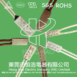 H20  bimetal temperature switch ,H20 temperature thermostat