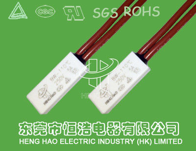 KSD9700 250V 5A Nominal Switch Perlindungan Termal BW Series 40 -155°C Tipe Aksi
