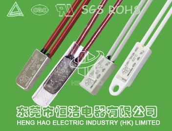Electric Motors Thermal Protection Switch , Bimetal Thermal Cut Out