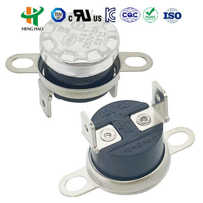 Termostat KSD301 250V16A, termostat bimetal KSD302 250V 25A, pelindung suhu
