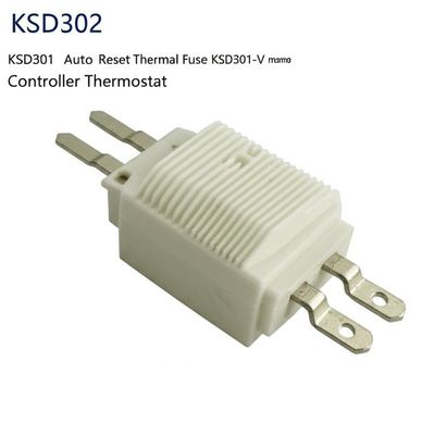 KSD302 KSD301 otomatis mengatur kembali sekering termal KSD301-V Pengontrol suhu termostat