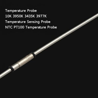 Probe suhu 10K 3950K 3435K 3977K Probe sensor suhu NTC PT100 Probe suhu