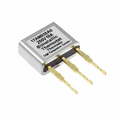 17AM035A5 250V 10A Bimetallic Thermostat 17AM Thermostat 7AM Pengontrol Suhu