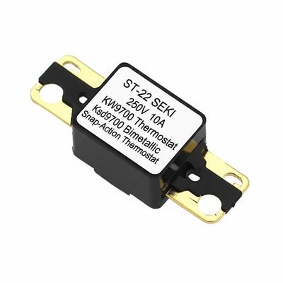 ST-22 SEKI 250V 10A KW9700 Thermostat Ksd9700 Bimetallic Thermostat Snap-Action Thermostat