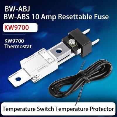 BW-ABJ BW-ABS 10 Amp Reset Fuse KW9700 Thermostat Switch Temperature Protector