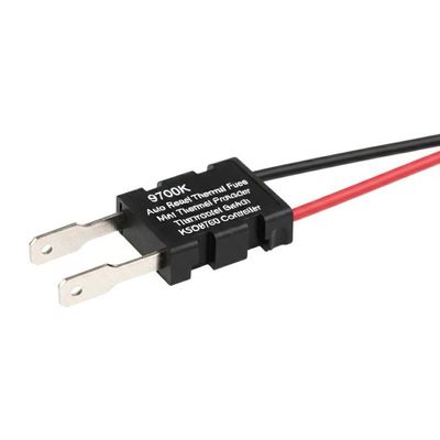 Sakelar Termal Mini Reset Otomatis dengan Suhu Operasi 30~150°C, Peringkat Tegangan 24V DC, dan 10000 Kali Umur Pakai