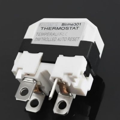 Sakelar Pengendali Suhu Termostat Bimetal KSD301 dengan 100000 Siklus 250V 16A dan Rentang 0-250℃