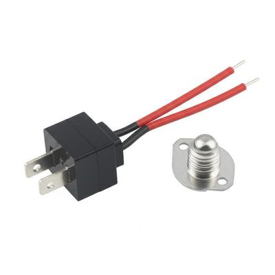 KSD301 Bimetal Thermostat Temperature Controlled Switch dengan kisaran 0-250°C 100000 Siklus dan kontak yang biasanya tertutup