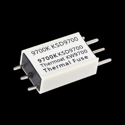 Sekering Termal Termostat 9700K KSD9700 KW9700 dengan Rentang 0-250℃ Casing Bakelit dan Kontak Normal Tertutup