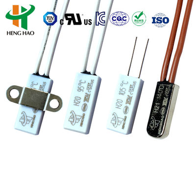 BW-ABS Thermal Protection Switch , Metal / Plastic Case Bimetal Thermal Switch