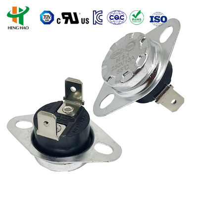 16A KSD301-R Bimetallic Thermostat 100000 Siklus KSD301-G Pengontrol suhu termostat